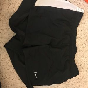 Nike track shorts